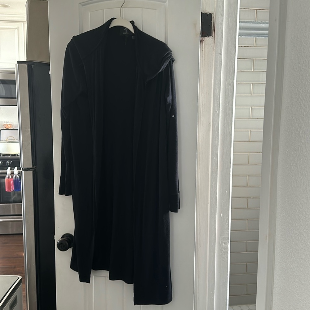 ATM long cardigan hooded and super soft
